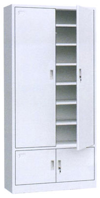 ตู้เก็บของเหล็กบานสวิง 4 ประตู Credence Cupboard Knock Down Configuration