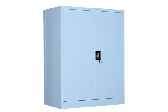ตู้เก็บของ Solid Doors Blue, 2 ชั้นวางของพร้อมกล่องเก็บของ Keyed Metal Furniture