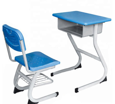 เฟอร์นิเจอร์โรงเรียนเด็กโต๊ะเดี่ยวและเก้าอี้เหล็กโต๊ะเรียนและเก้าอี้สำหรับเด็ก
