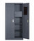 W900 * D450 * H1850mm ประตูเหล็กเสื้อผ้าตู้เฟอร์นิเจอร์สำนักงานตู้เก็บของโลหะ