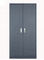 W900 * D450 * H1850mm ประตูเหล็กเสื้อผ้าตู้เฟอร์นิเจอร์สำนักงานตู้เก็บของโลหะ