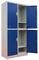 เฟอร์นิเจอร์สำนักงานเหล็ก 4 ประตู H1850 * W900 * D450mm ตู้เก็บเสื้อผ้า