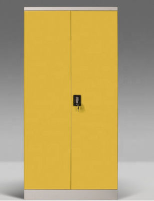ขายร้อนที่มีคุณภาพสูง 1 ประตูเหล็กเฟอร์นิเจอร์สำนักงานสีเหลืองตู้เก็บเอกสารสำนักงาน